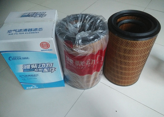 K2640 عنصر فلتر الهواء منظف Weichai Shangchai 50 Loader Machinery 612600110540